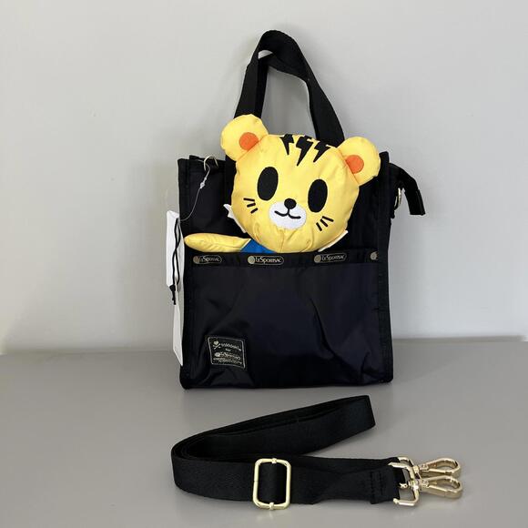 Lesportsac Tokidoki Tiger Small North/South Tote with Toy NWT - Picture 1 of 7